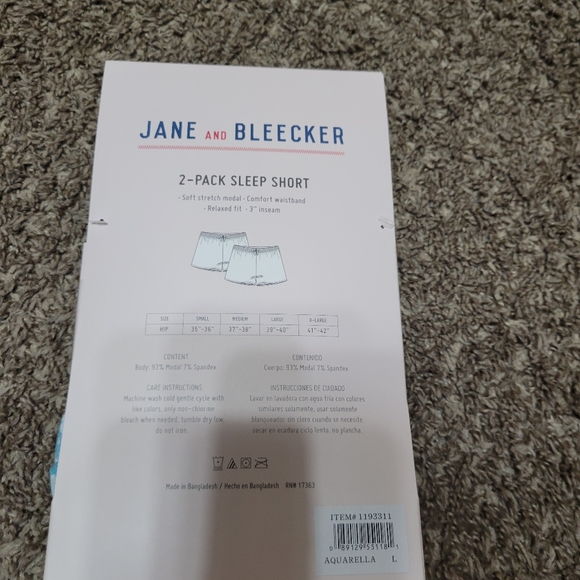 2 Pack Sleep Shorts Stretch Pajamas Small - Picture 6 of 9